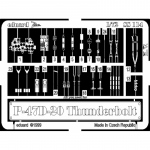 P-47D-20 Thunderbolt - Detailset 1/72