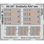 Seatbelts RAF late STEEL - 1/72