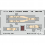 F6F-5 seatbelts STEEL for Airfix