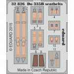 Dornier Do 335B Seatbelts - 1/32