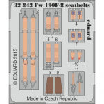 Focke-Wulf Fw 190F-8 Seatbelts - 1/32