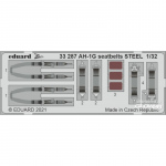 AH-1G seatbelts STEEL 1/32 for ICM