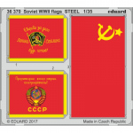Soviet WWII flags STEEL - 1/35