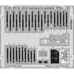 M113A ACAV dashboard & seatbelts STEEL - 1/35