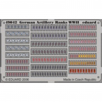 German Artillery Ranks WWII - 1/48