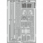 F-22A interior for Hasegawa