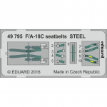 F/A-18C Seatbelts STEEL - 1/48