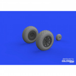 P-40E wheels for Trumpeter