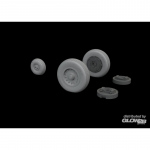 Mirage IIIC wheels for Eduard