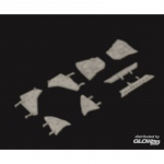 MiG-19 wheel well doors for Eduard/Trumpeter