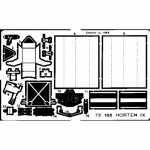 Horten IX/GO 229 - Detailset 1/72