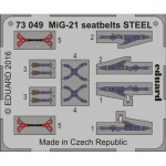 MiG-21 Seatbelts STEEL - 1/72