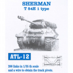 Metallkette fr Sherman (T54E1 Typ)