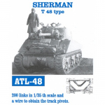 Metallkette fr Sherman (T48 Typ)