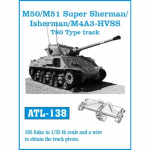 Metallkette fr M50 / M51 Super Sherman / Isherman / M4A3...