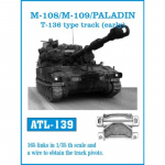 Metallkette fr M108 / M109 /Paladin (T136 Typ, early)