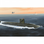 French Navy Le Triomphant SSBN - Hobby Boss 1/350