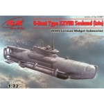 Dt. U-Boot Typ XXVII B Seehund (spät) - ICM 1/72