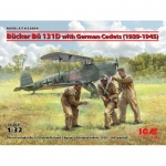 Bücker Bü 131D w. German Cadets 1939-45 - ICM 1/32