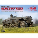 Sd.Kfz. 251/1 Ausf. A (WWII German APC) - ICM 1/35