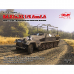 Sd.Kfz.251/6 Ausf.A, WWII German Command Vehicle - ICM 1/35