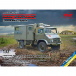 Unimog S 404 w. box body, German Military Truck - ICM 1/35