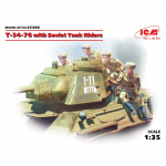 T-34/76 w. Soviet Tank Riders - ICM 1/35
