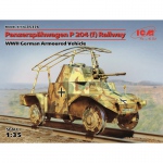 Panzersphwagen P204(f) Railway - ICM 1/35