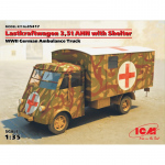 Lastkraftwagen 3,5 t AHN w. Shelter (WWII German...