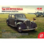 Mercedes-Benz Typ 320 (W142) Saloon, WWII Staff Car - ICM...