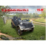 le.gl.Einheits-Pkw Kfz.2, WWII German Radio Car - ICM 1/35