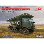 BM-13-16 on W.O.T. 8 chassis, WWII Soviet MLRS