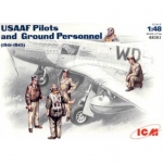 USAAF Pilots & Ground Personnel (1941-45) - ICM 1/48
