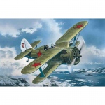 Polikarpov I-153, WWII Soviet Biplane Fighter - ICM 1/48