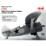 I-153 WWII Soviet Biplane Fighter (Winter Version) - ICM...