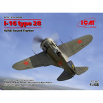 I-16 Type 28, WWII Soviet Fighter - ICM 1/48