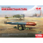 WWII British Torpedo Trailer (100% new molds)