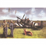 Spitfire Mk.IX w. RAF Pilots & Ground Crew - ICM 1/48