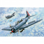 SBD-3/4 Dauntless - I Love Kit 1/18