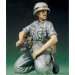 US Soldier at Vietnam War Shouting - Legend 1/35