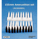 155mm Ammunition Set (30 Rounds) - Legend 1/35