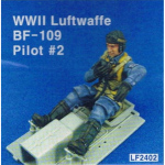 WWII Luftwaffe Bf-109 Pilot #2 - Legend 1/24