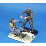 WWII Luftwaffe Bf-109 Pilot Mechanic Set - Legend 1/24