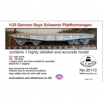 German SSys Schwerer Plattformwagen - LZ Models 1/35