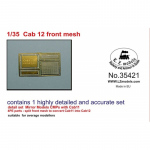 CMP Cab 12 - Front Mesh 1/35