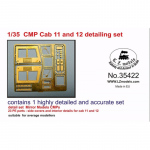 CMP Cab 11 & Cab 12 - Detailing Set 1/35