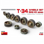 T-34 Wheels Set, 1942-43 Series - MiniArt 1/35