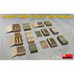 Soviet Ammo Boxes with Shells - MiniArt 1/35