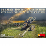 German Rocket Launcher w. 28cm WK Spr & 32cm WK Flamm -...