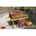 Market Cart with Vegetables